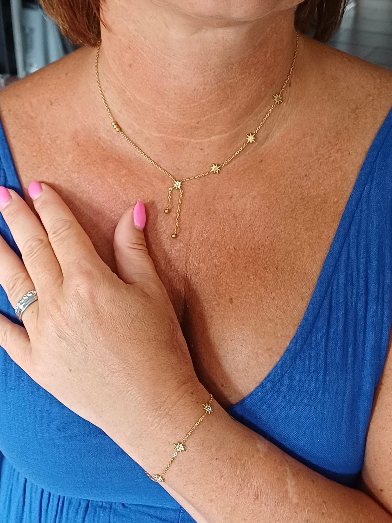 Ensemble Collier + Bracelet Manon