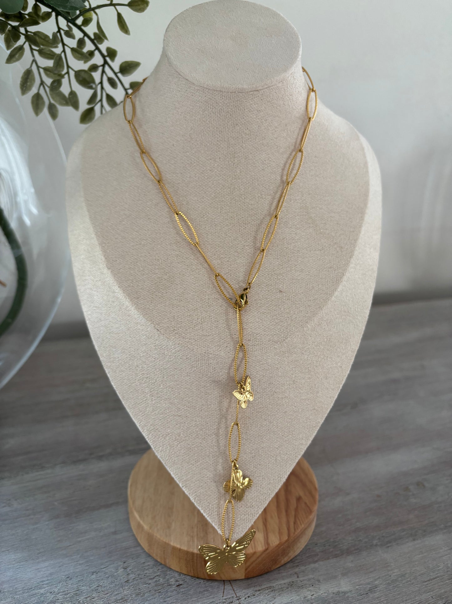 Collier Papillons
