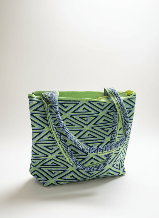 Sac de plage Ibiza — Vert fluo