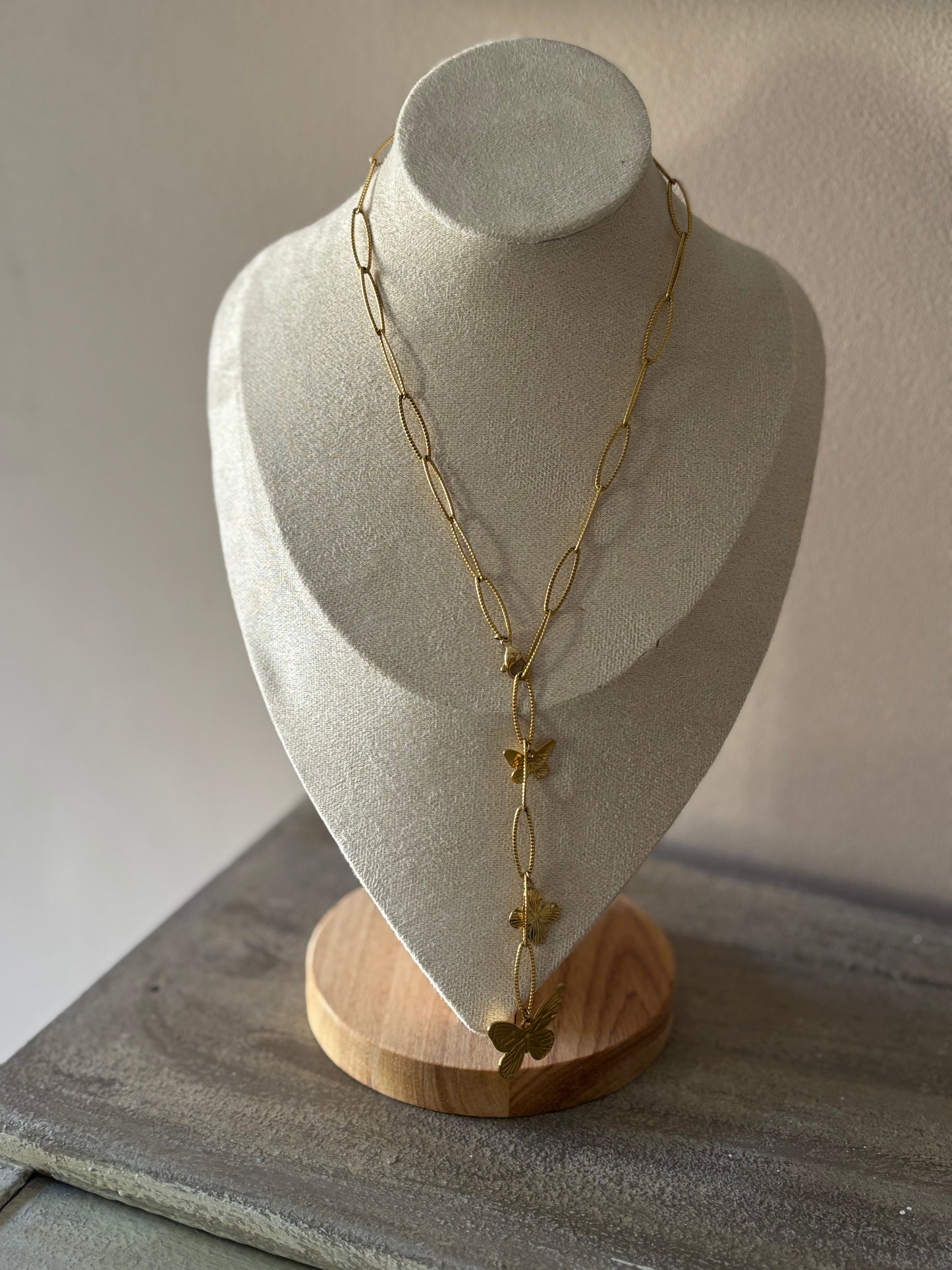 Collier Papillons