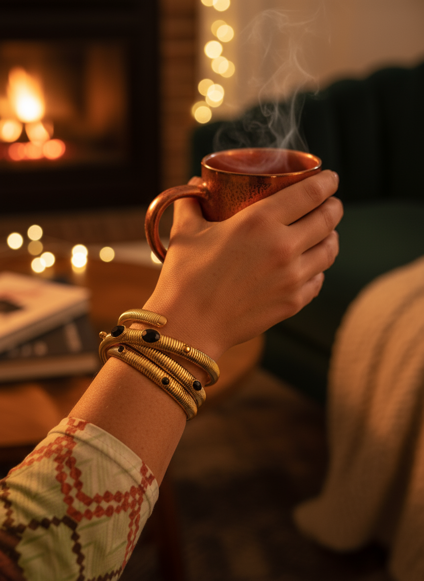 Bijoux automne - soirée cosy