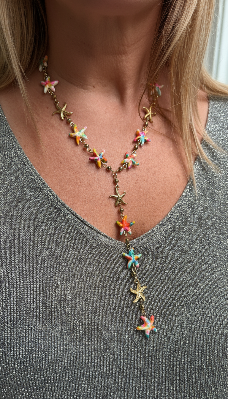 Collier Liora porté