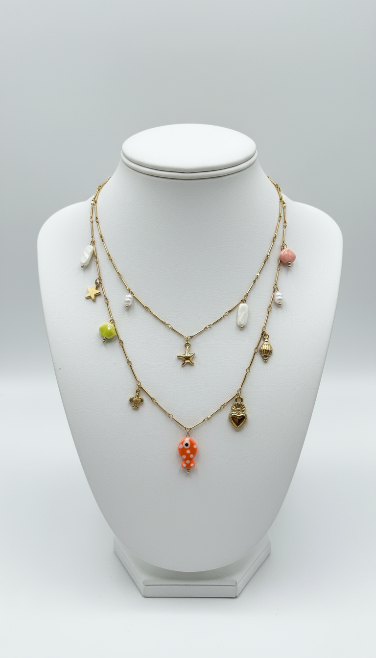 Collier Noélie sur buste