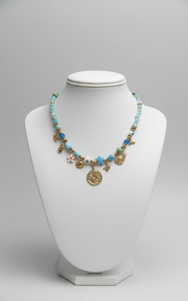 Collier Nyx sur buste