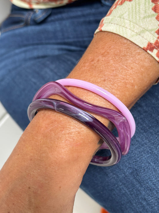 Bracelet Luz — Mauve/rose