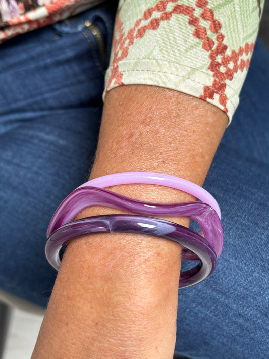 Bracelet Luz — Mauve/rose