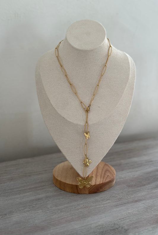Collier Papillons
