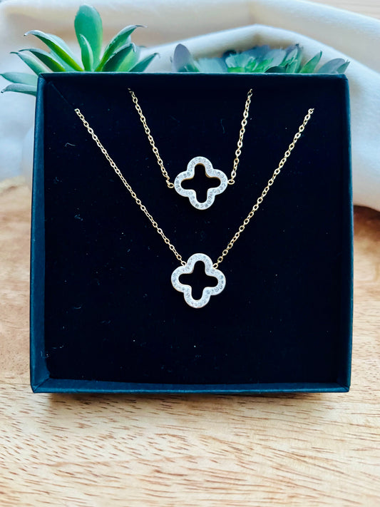 Ensemble collier + bracelet Neela