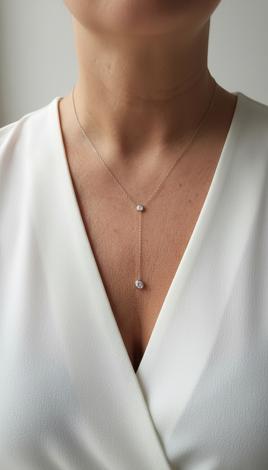 Collier Danie porté - Image lifestyle