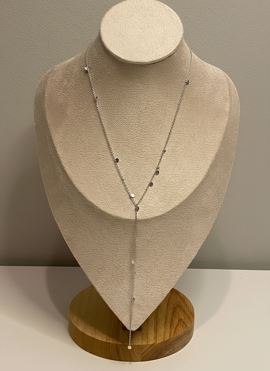 Collier Kessy argenté sur buste