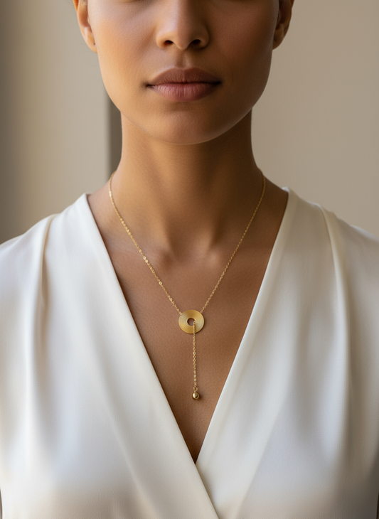 Collier Liona porté